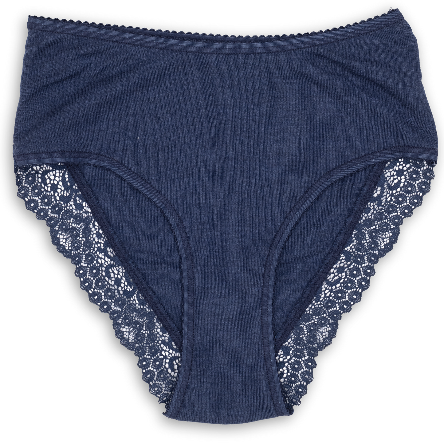 Engel Women's Brief with Lace, Wool/Silk