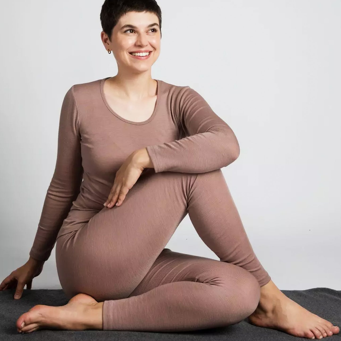 Legging Femme Engel, Laine Mérinos/Soie
