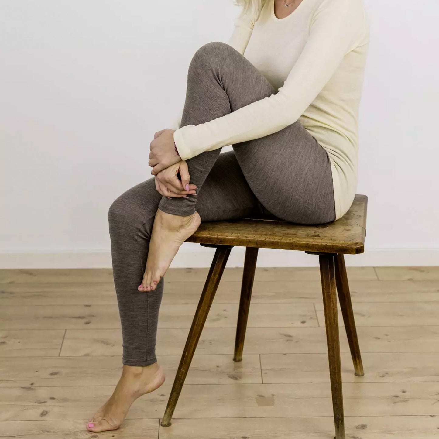 Legging Femme Engel, Laine Mérinos/Soie