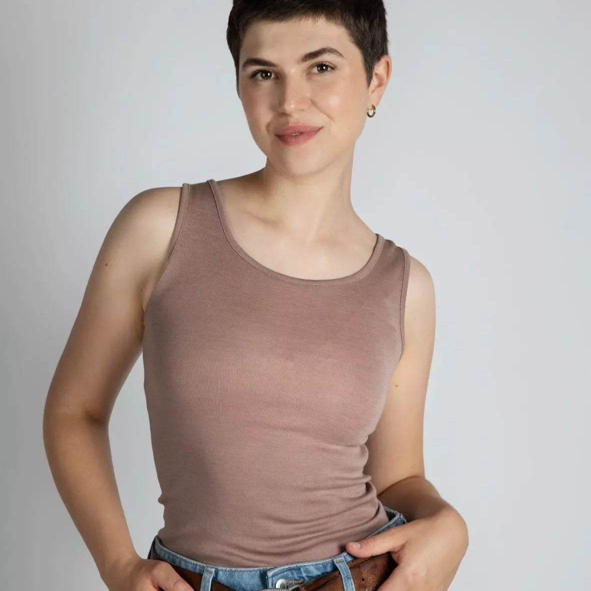 Engel Women Tank Top Wool/Silk: PRE-ORDER