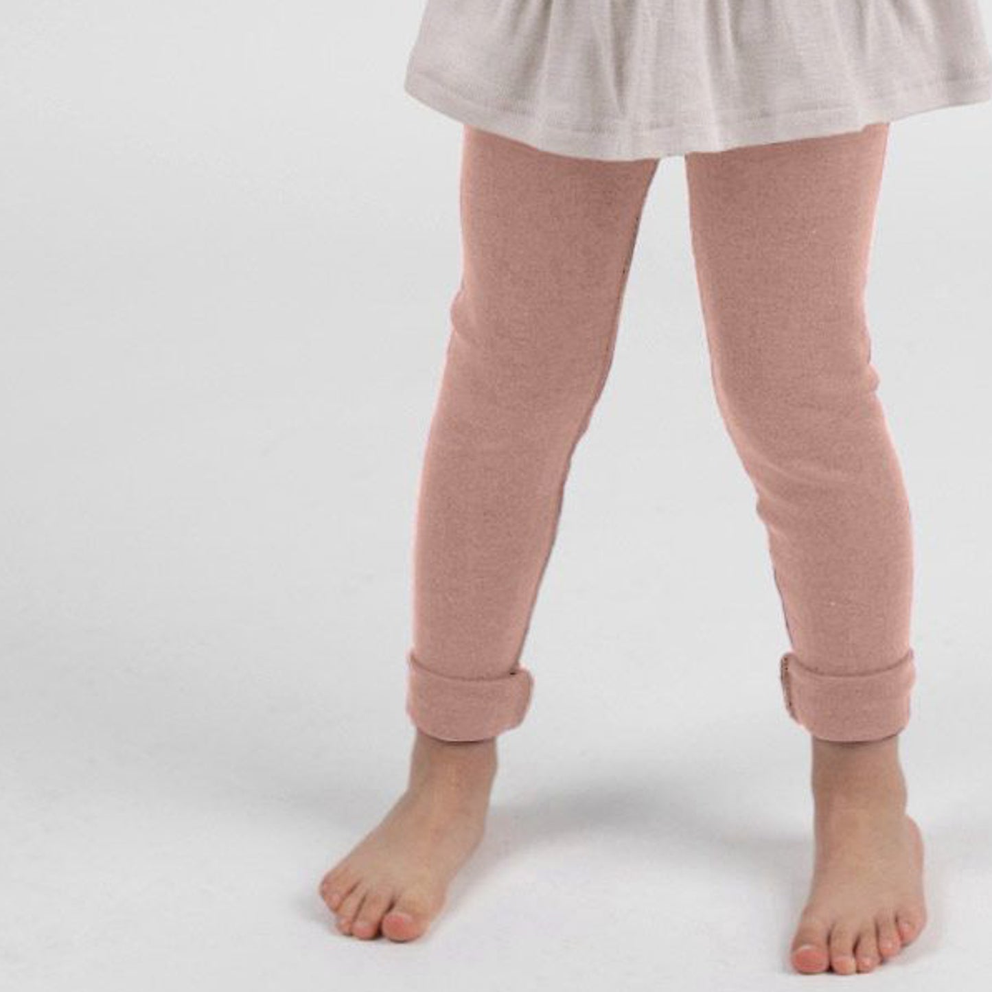 Legging enfant Engel, laine/soie