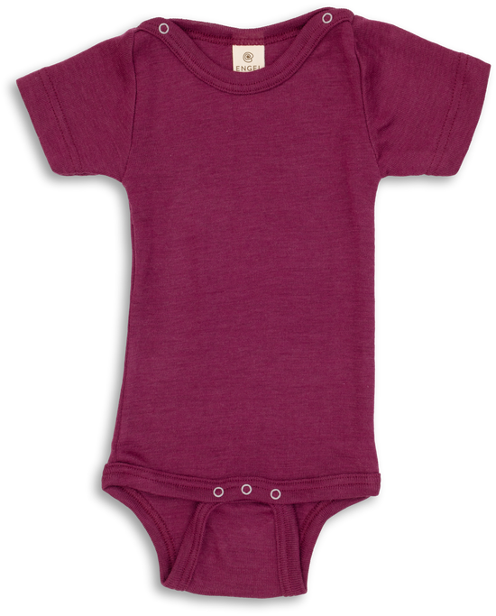 Engel Baby/Toddler Onesie, Short-Sleeved, Wool Silk: PRE-ORDER