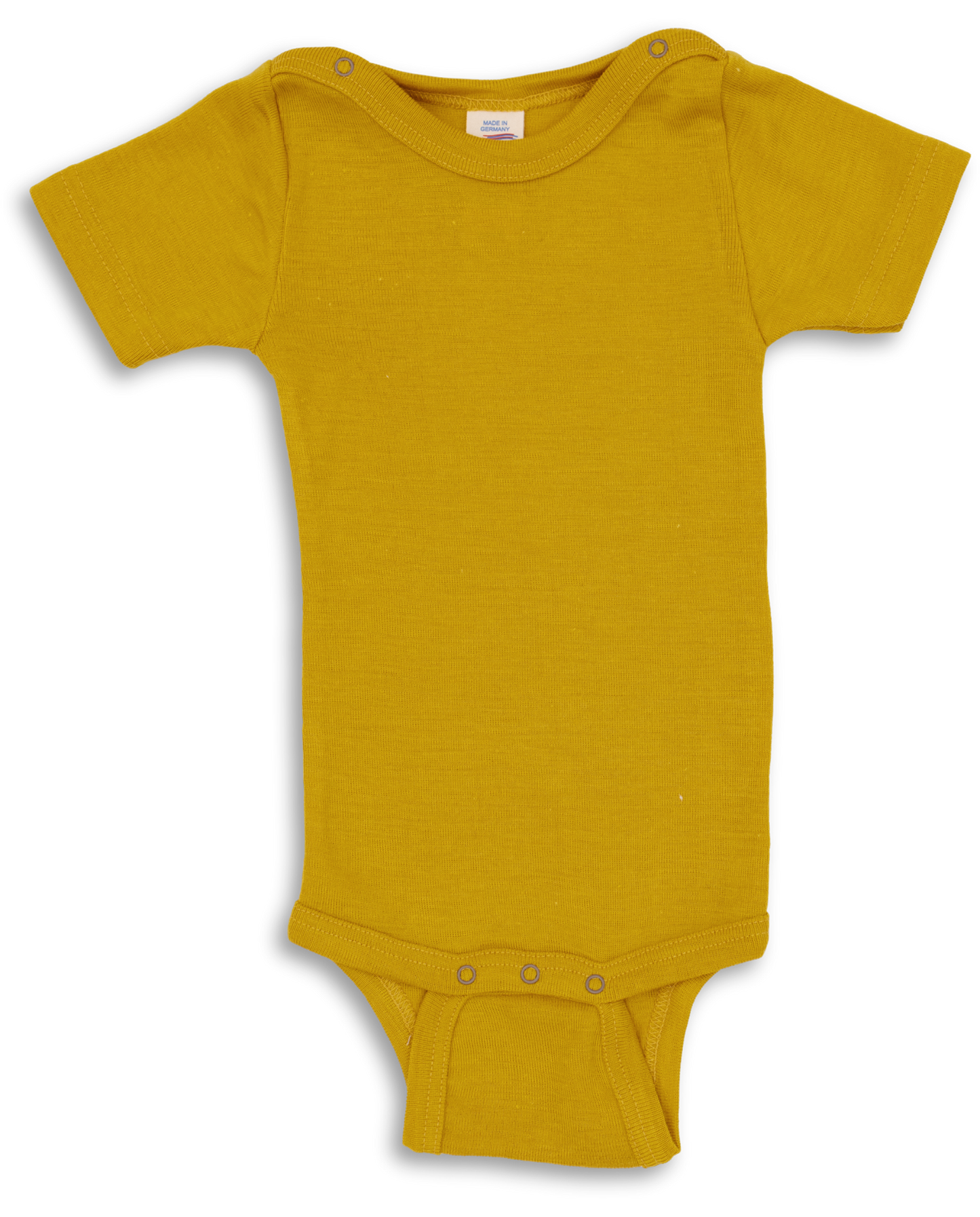 Engel Baby/Toddler Onesie, manches courtes, laine et soie