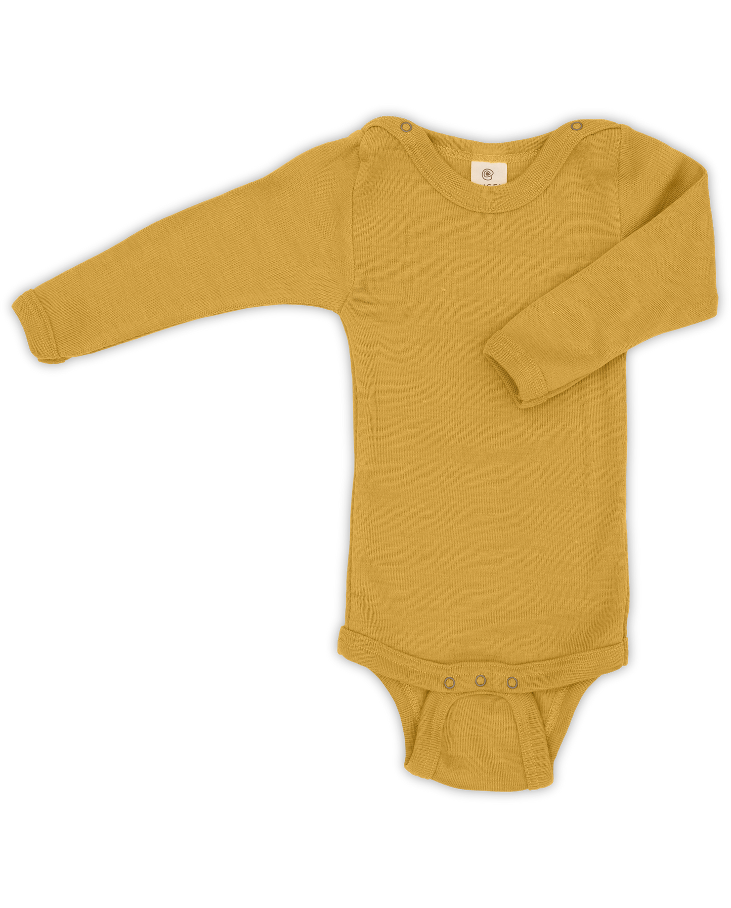 Engel Baby/Toddler Onesie, manches longues, laine mérinos/soie