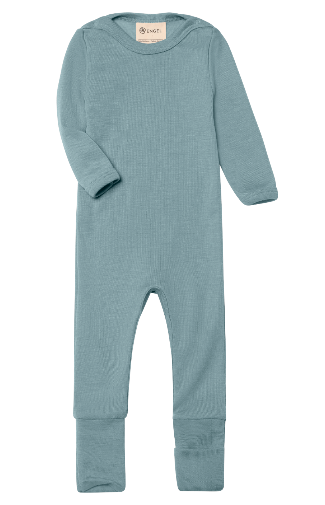 Grenouillère pour bébé/jeune enfant Engel avec revers, laine/soie : PRÉCOMMANDE
