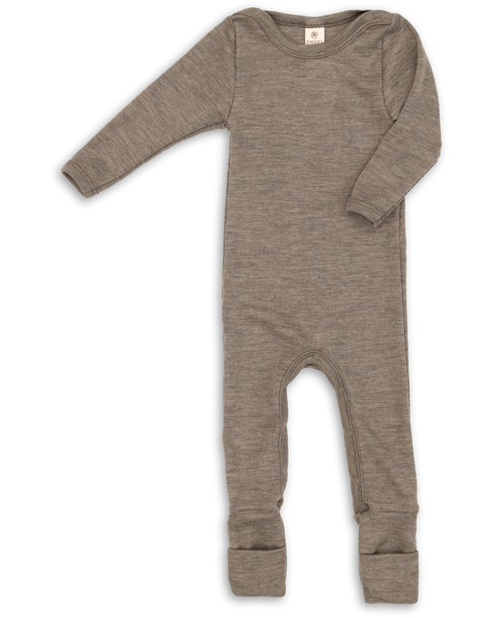 Engel Baby/Toddler Dormeuse avec pieds, Laine/Soie