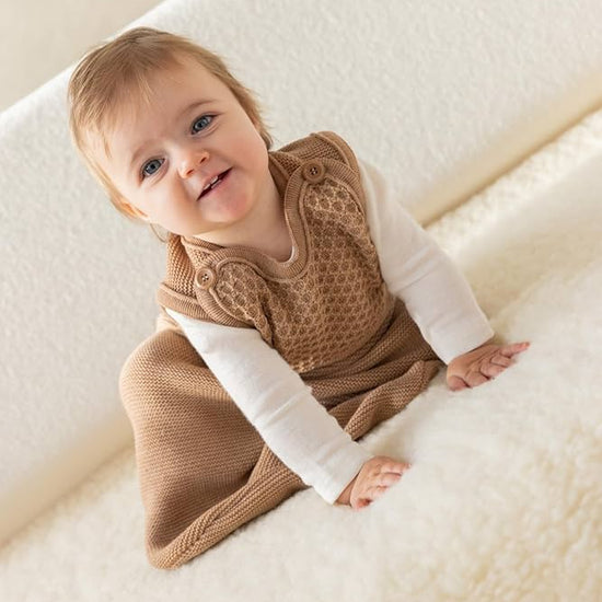 Disana Baby Sleeveless Sleep Sack, Merino Wool Knit: PRE-ORDER