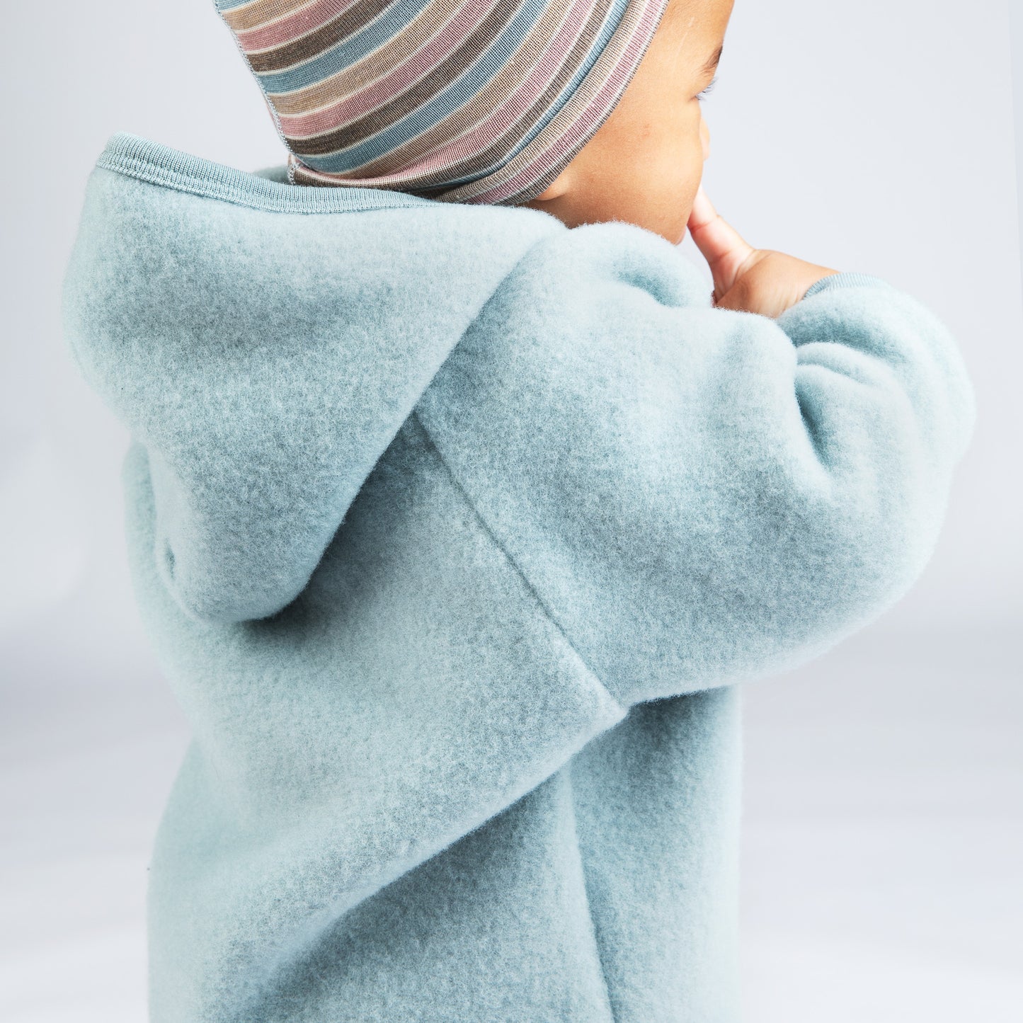 Engel Baby/Toddler/Child Hooded Jacket, Wool Fleece: PRE-ORDER