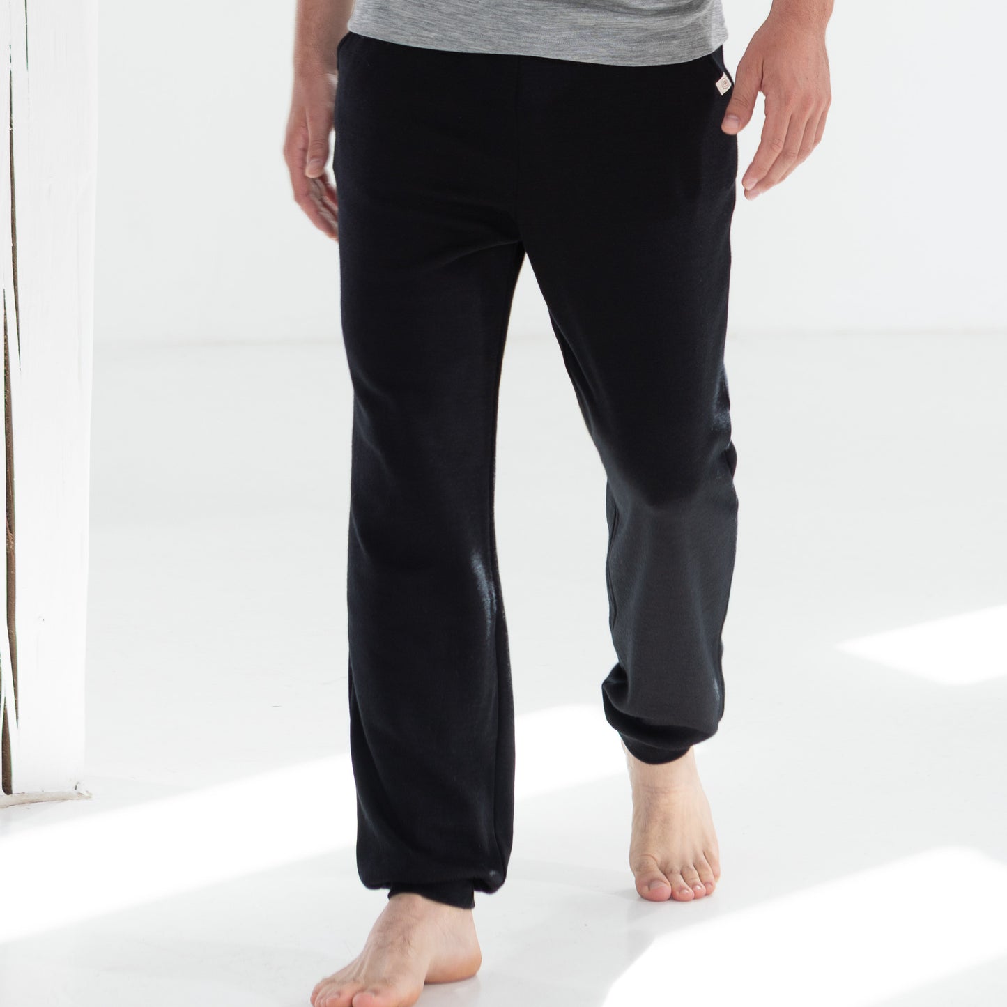 Engel Unisex Sweat Pant, Merino Wool/Silk Interlock - PRE-ORDER ONLY