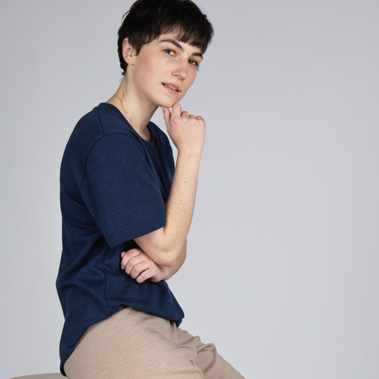 Engel Unisex T-Shirt, Merino Wool/Silk Interlock - PRE-ORDER ONLY
