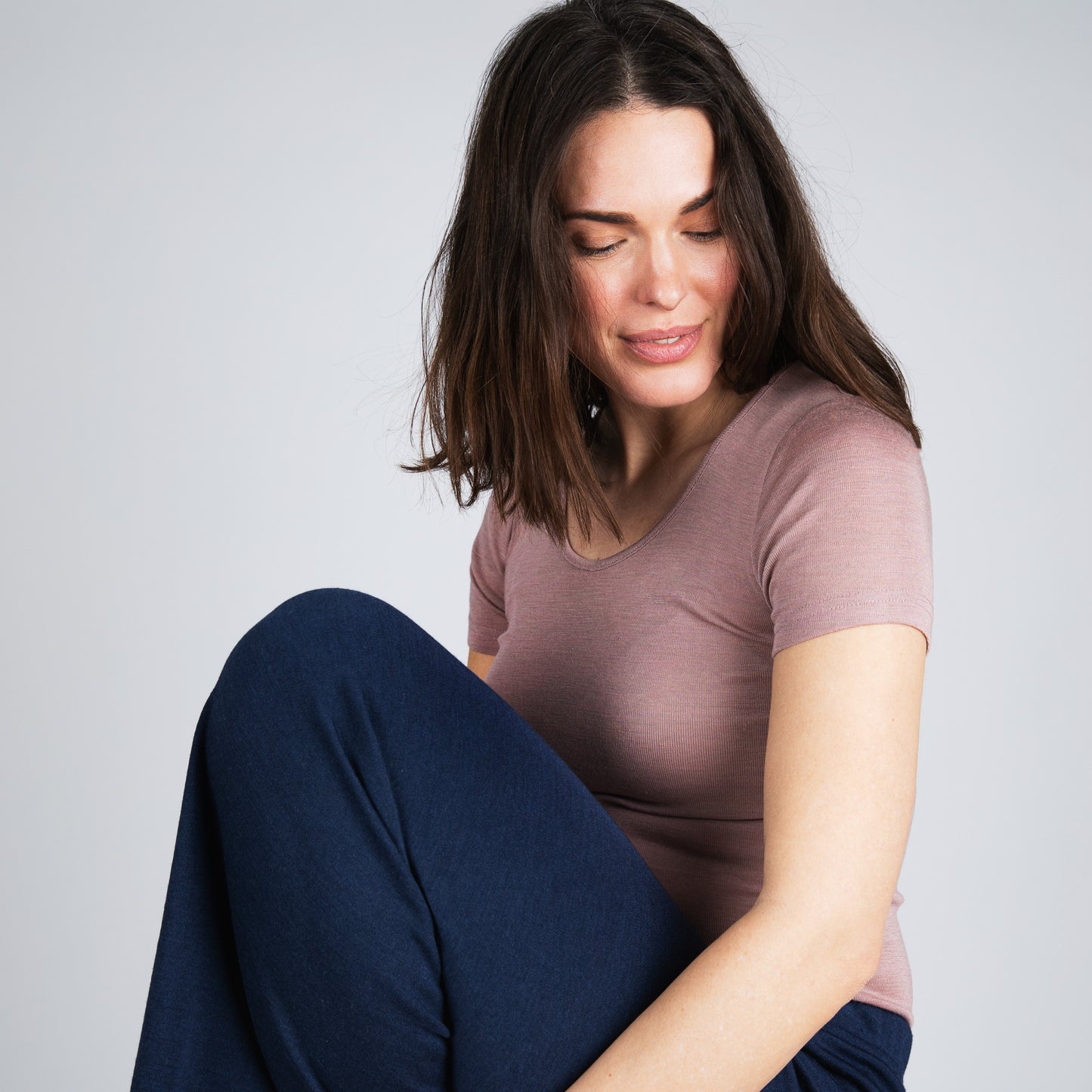 Engel Women T-Shirt, Wool/Silk: PRE-ORDER