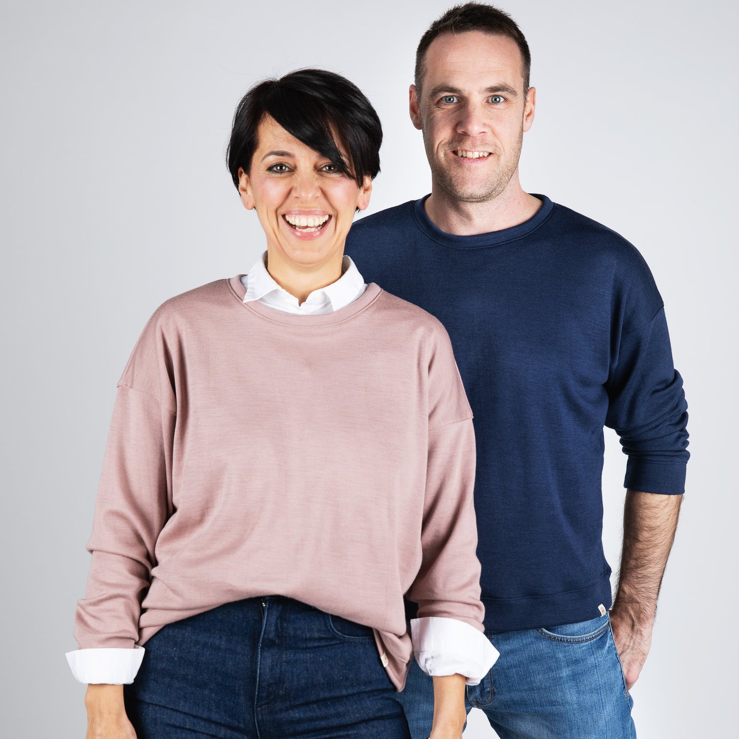 Engel Unisex Sweatshirt, Merino Wool/Silk Interlock - PRE-ORDER ONLY