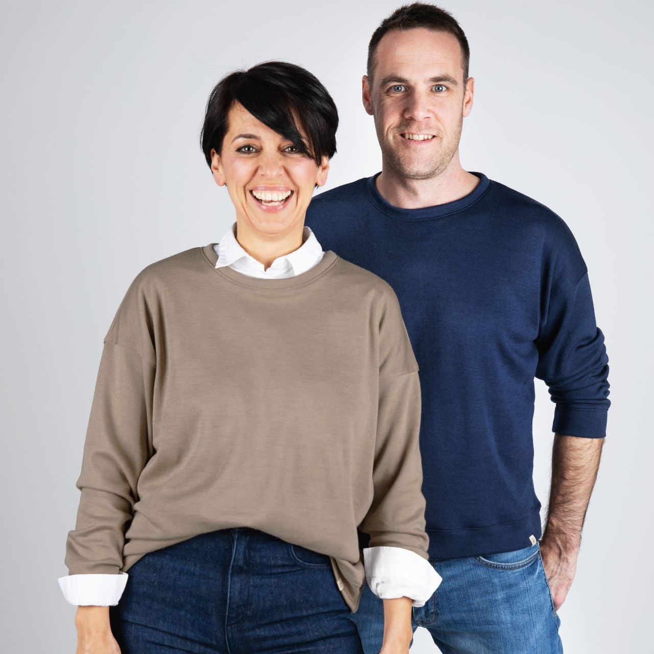 Engel Unisex Sweatshirt, Merino Wool/Silk Interlock - PRE-ORDER ONLY