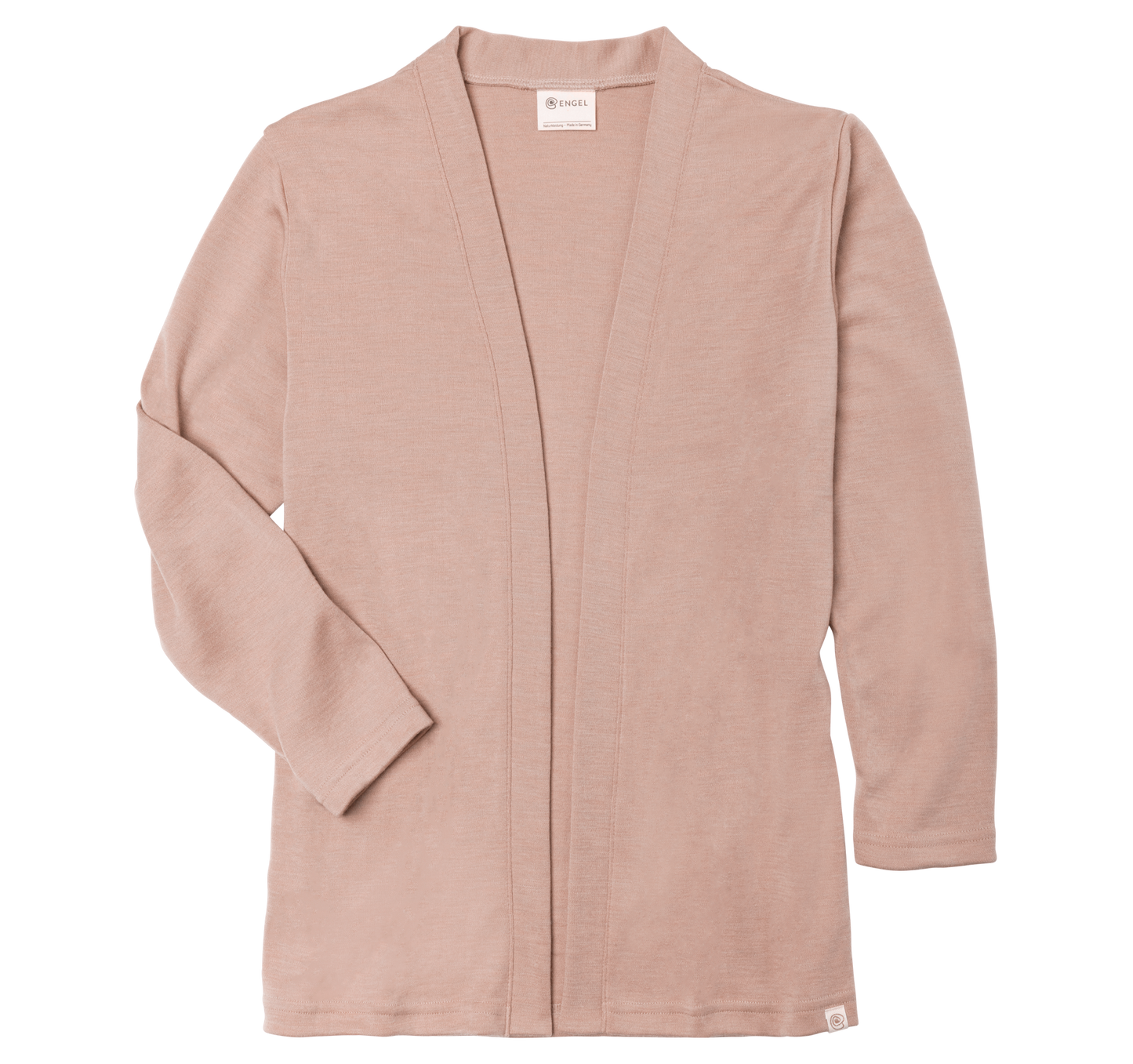 Engel Women Open Cardigan, Merino Wool/Silk Interlock - PRE-ORDER ONLY