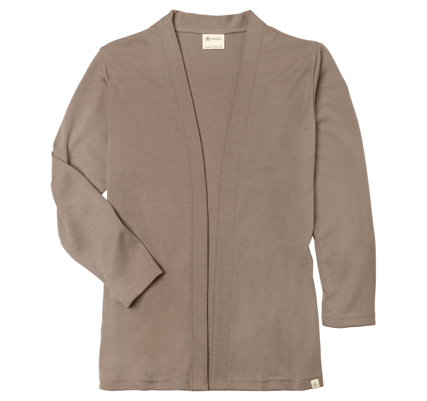 Engel Women Open Cardigan, Merino Wool/Silk Interlock - PRE-ORDER ONLY