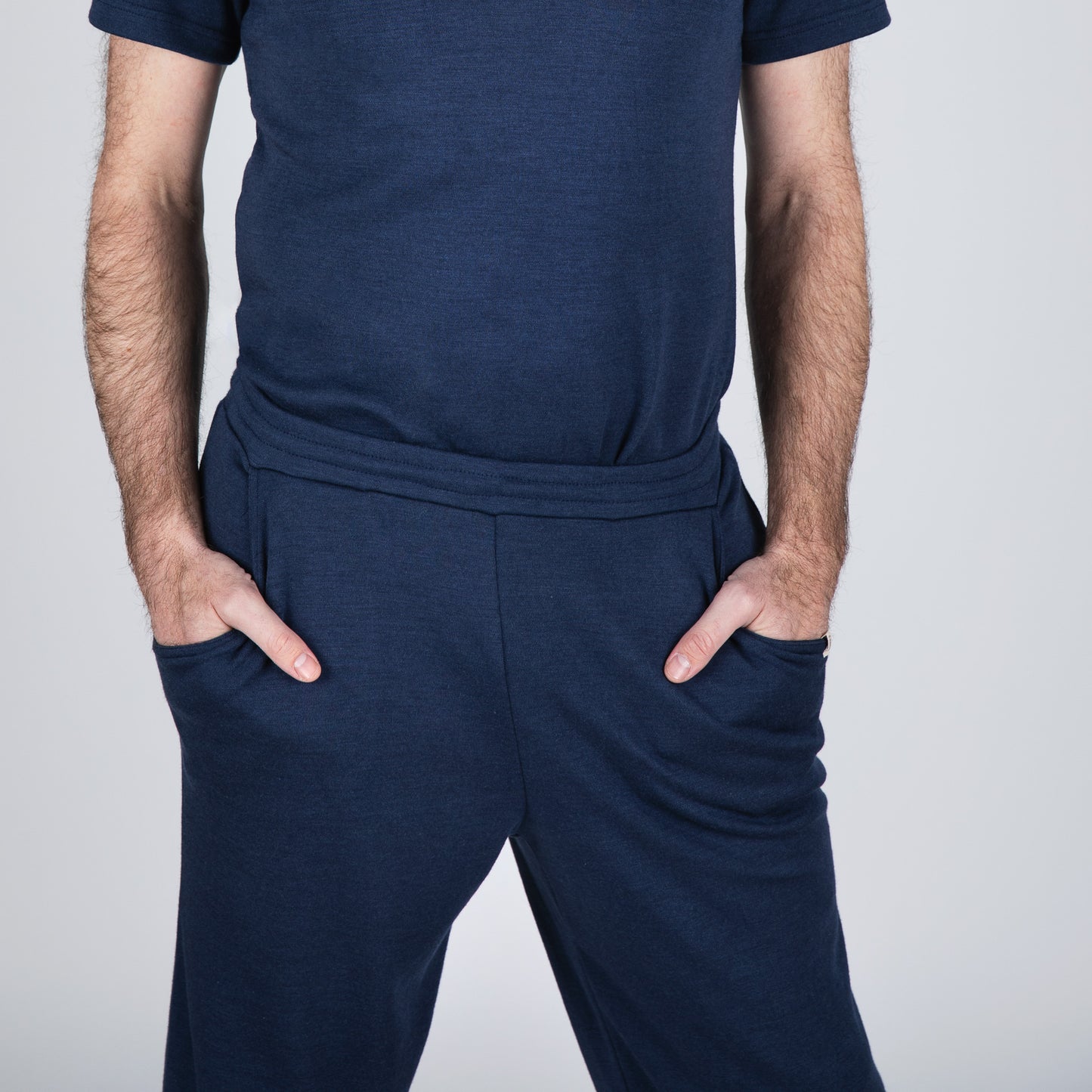 Engel Unisex Sweat Pant, Merino Wool/Silk Interlock - PRE-ORDER ONLY