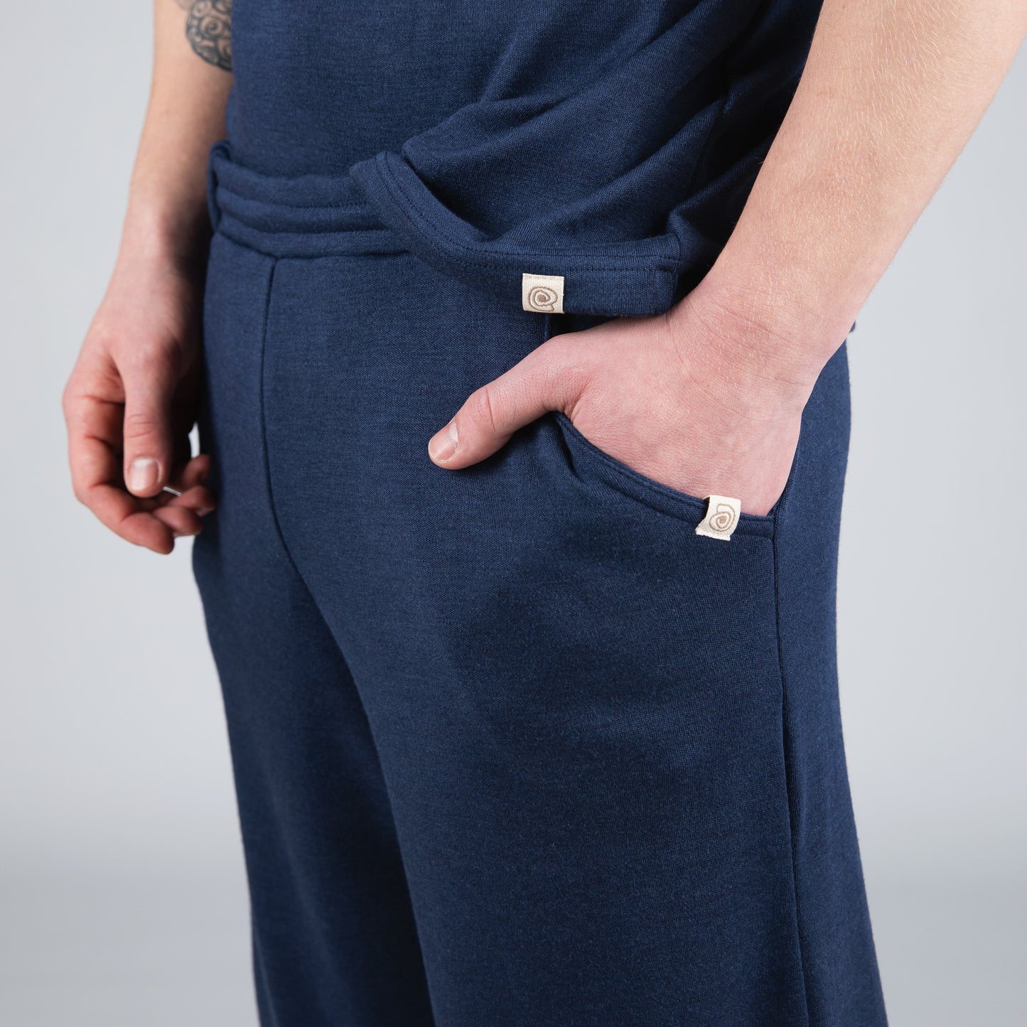 Engel Unisex Sweat Pant, Merino Wool/Silk Interlock - PRE-ORDER ONLY