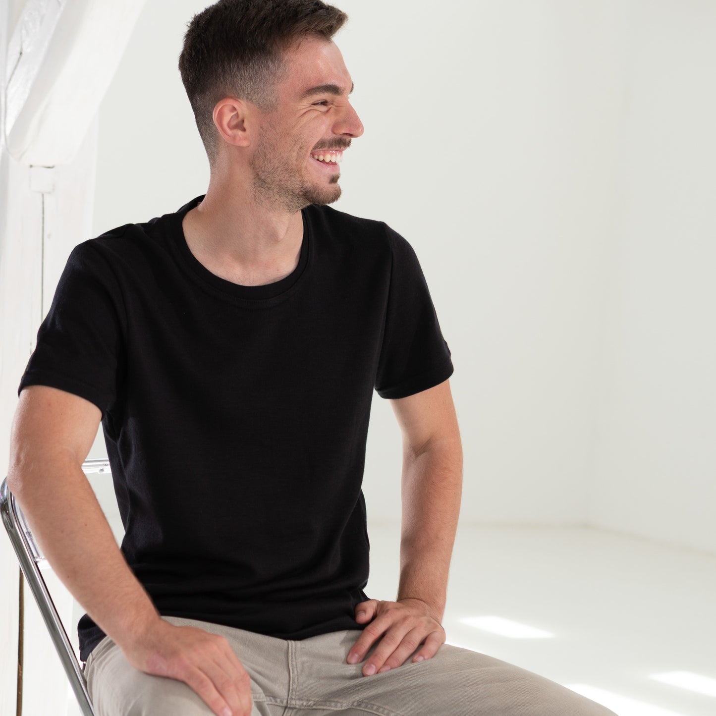 Engel Unisex T-Shirt, Merino Wool/Silk Interlock - PRE-ORDER ONLY