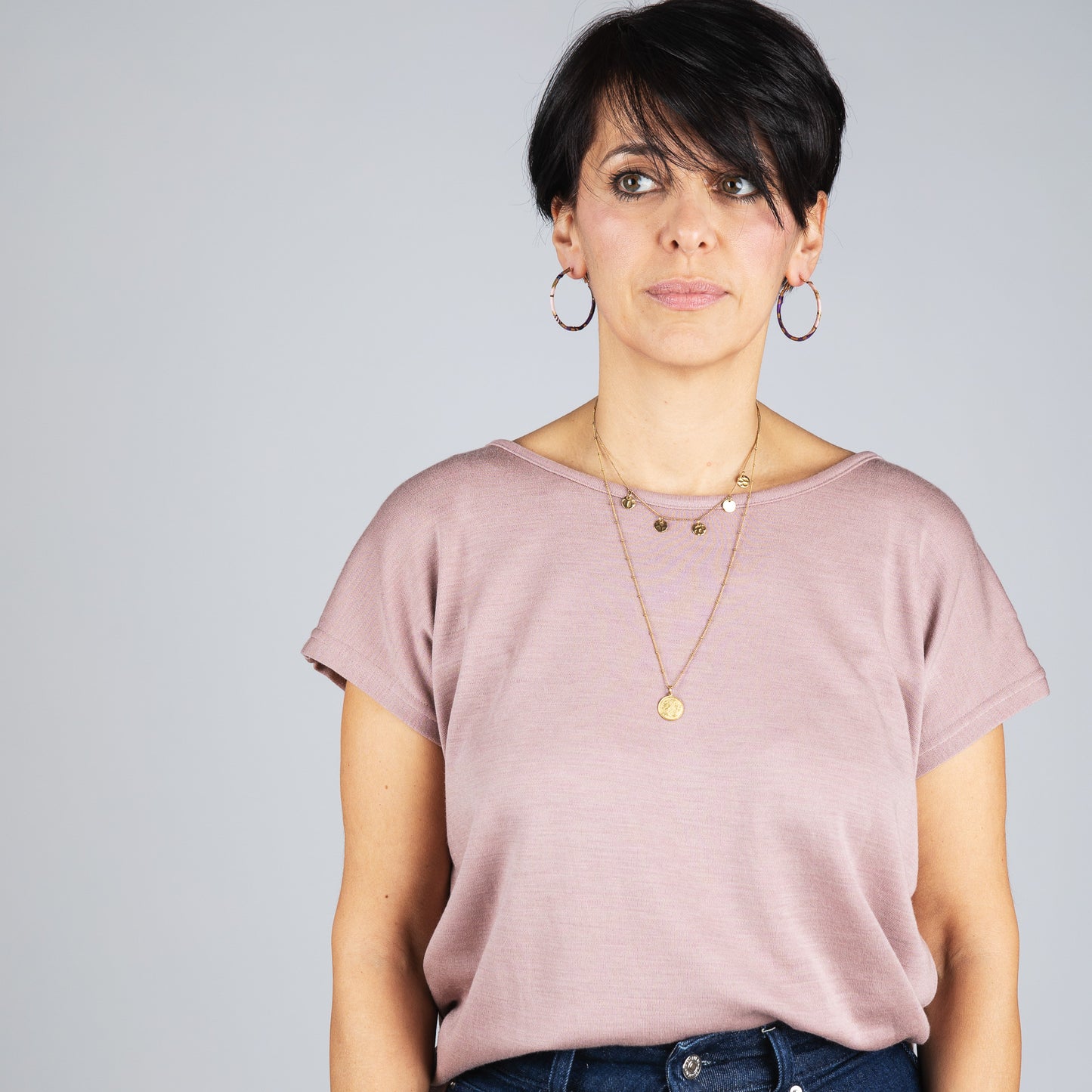 Engel Women Shirt, Merino Wool/Silk Interlock - PRE-ORDER ONLY