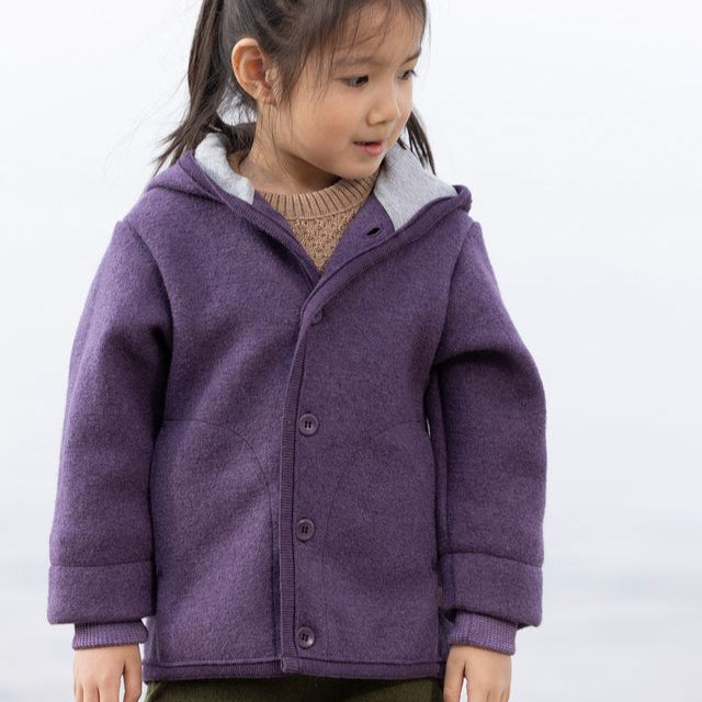 Veste en laine bouillie pour tout-petits/enfants Disana : PRÉCOMMANDE