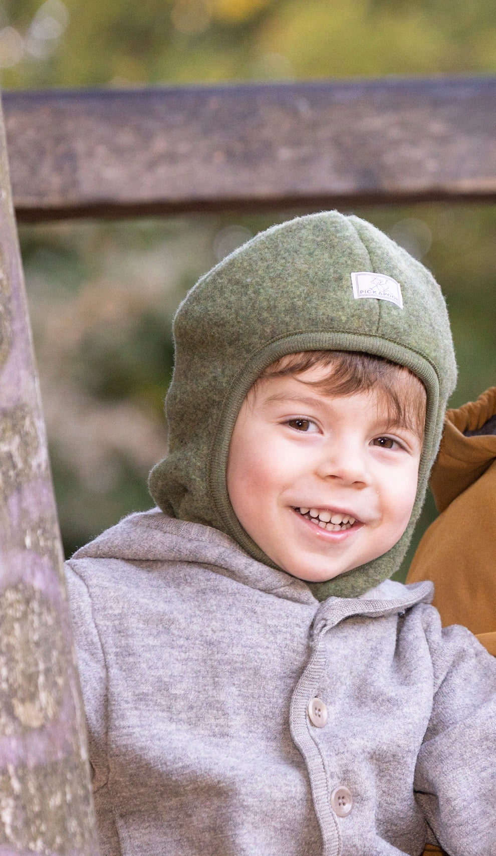 Cagoule Enfant Pickapooh, Molleton de Laine