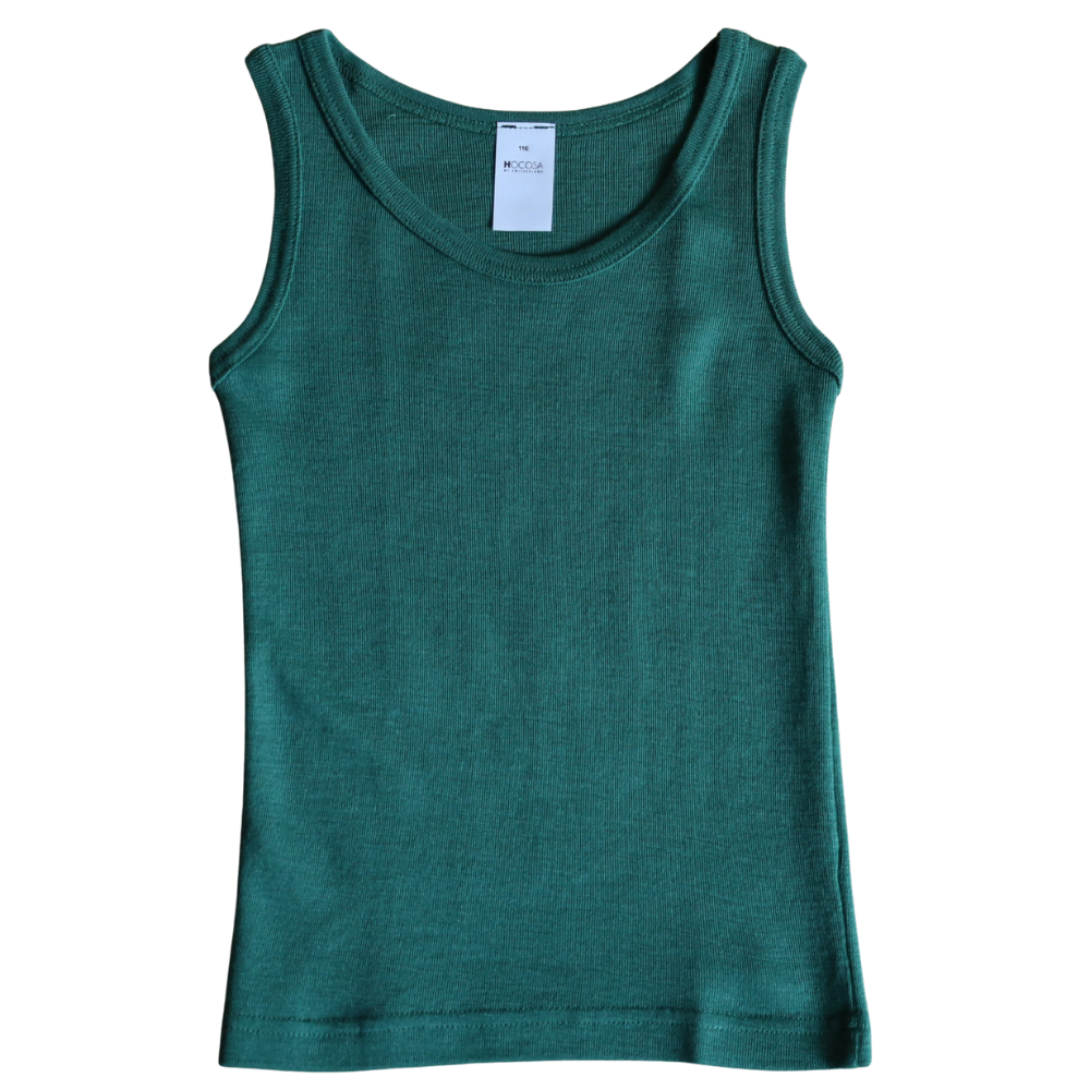 Hocosa Child Sleeveless Shirt, Wool/Silk