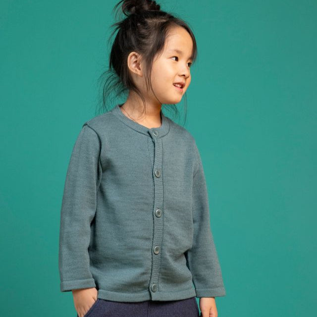 Disana Toddler/Child Cardigan, Merino Wool Knit: PRE-ORDER
