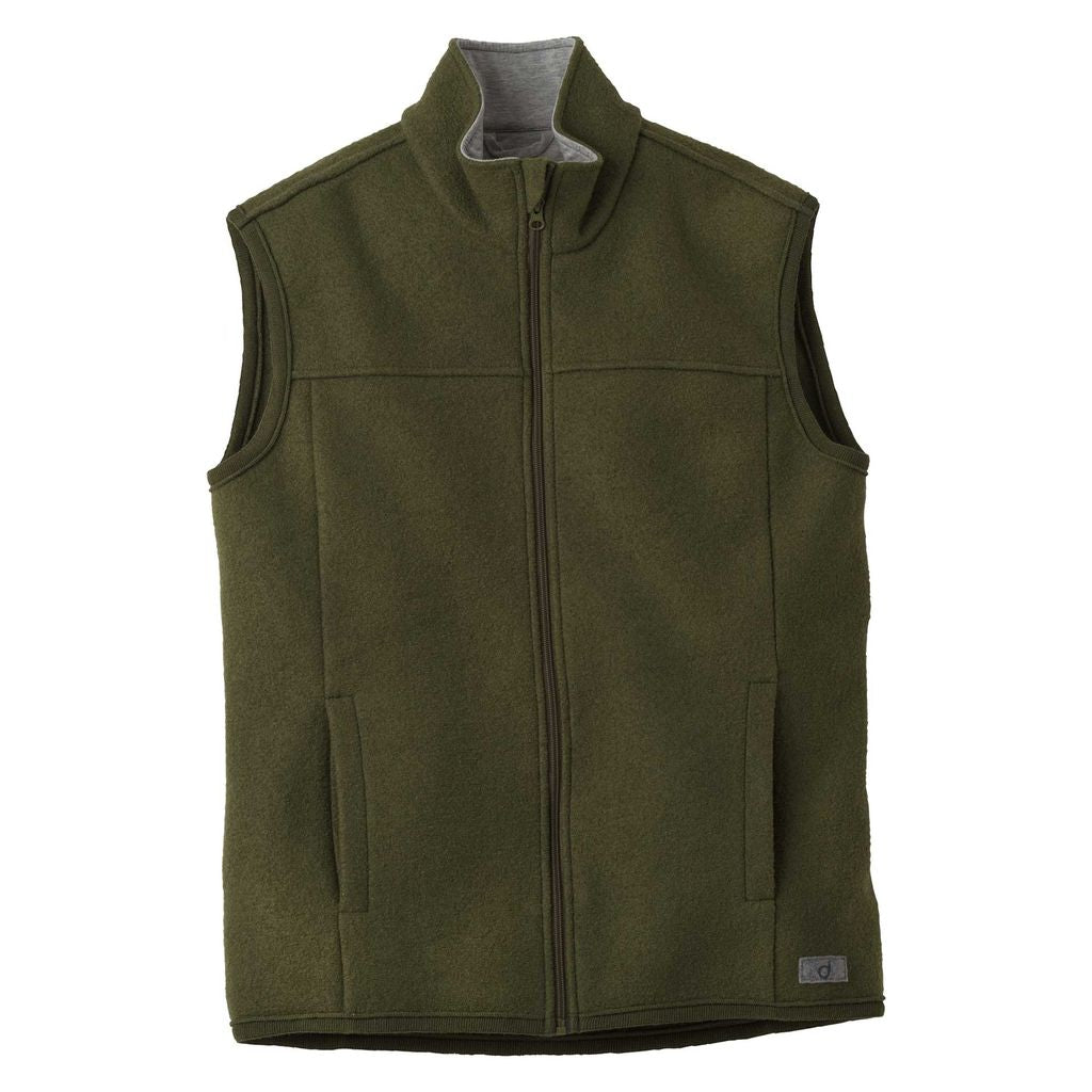 Disana Men's Vest, Boiled Merino Wool: PRE-ORDER