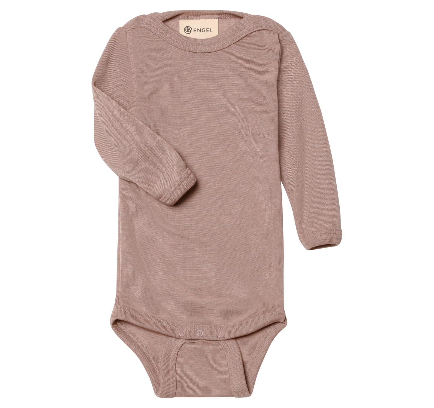 Engel Baby/Toddler Onesie, manches longues, laine mérinos/soie
