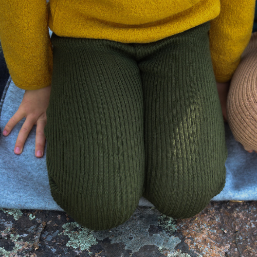 Disana Child Legging, Wool Knit