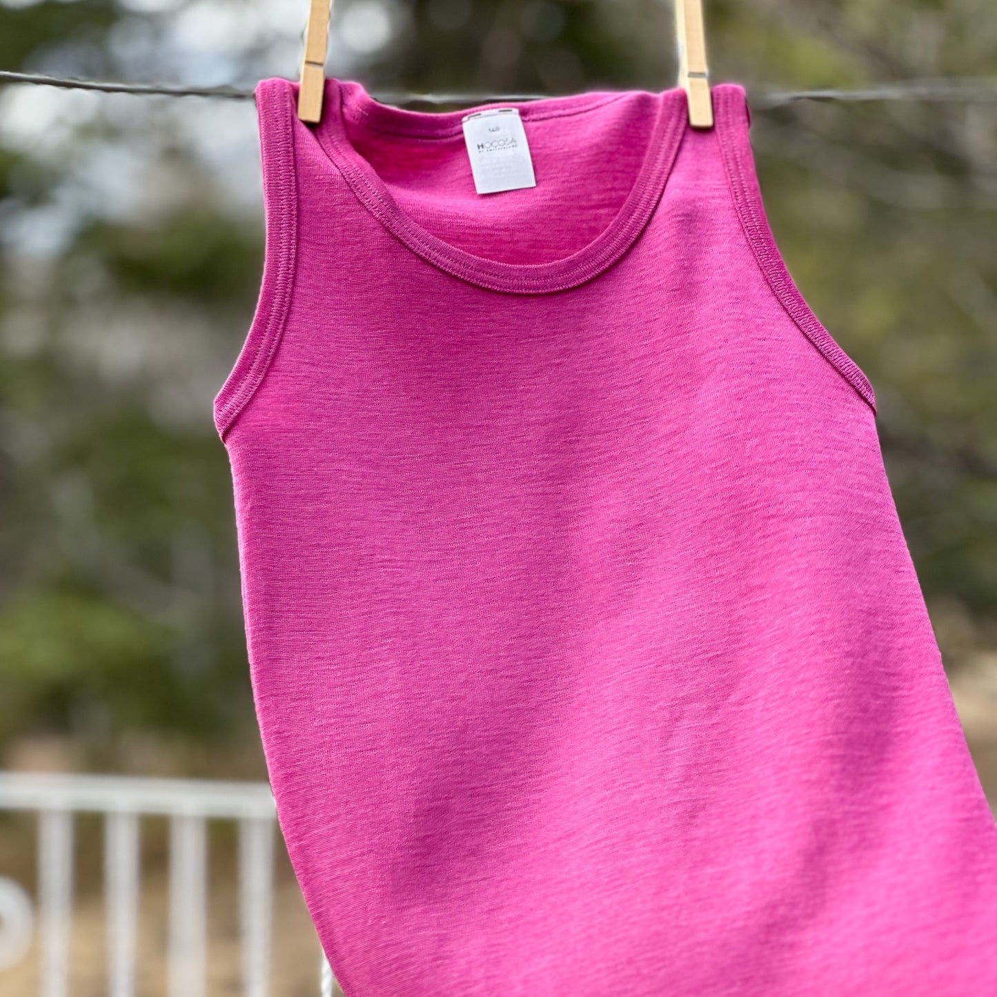 Hocosa Child Sleeveless Shirt, Wool/Silk