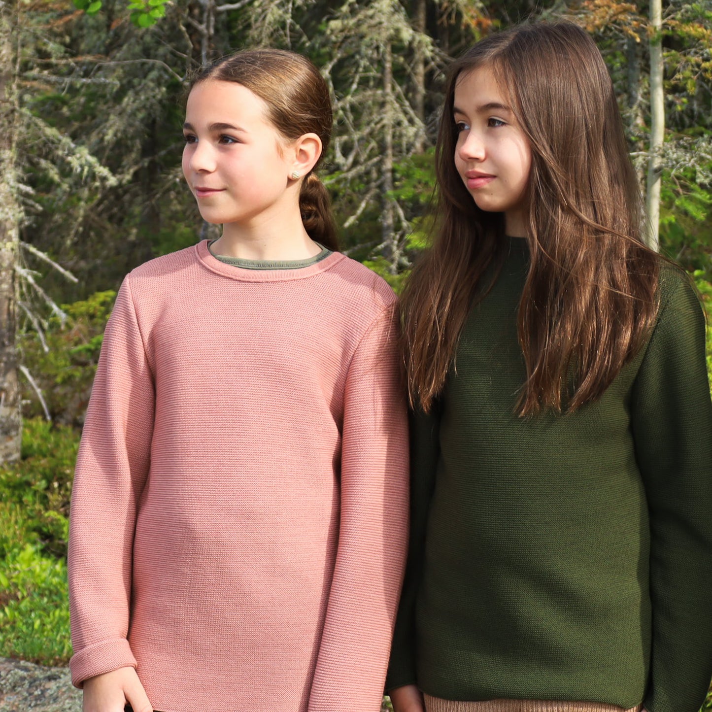 Disana Child Sweater, Left Knit, Wool Knit