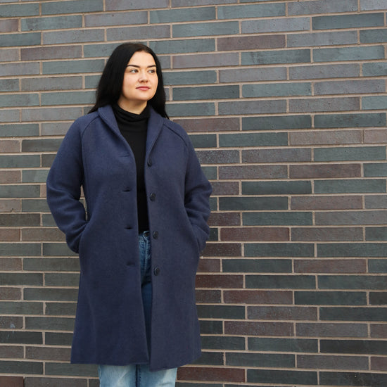 Manteau en laine bouillie pour femme Disana : PRÉCOMMANDE