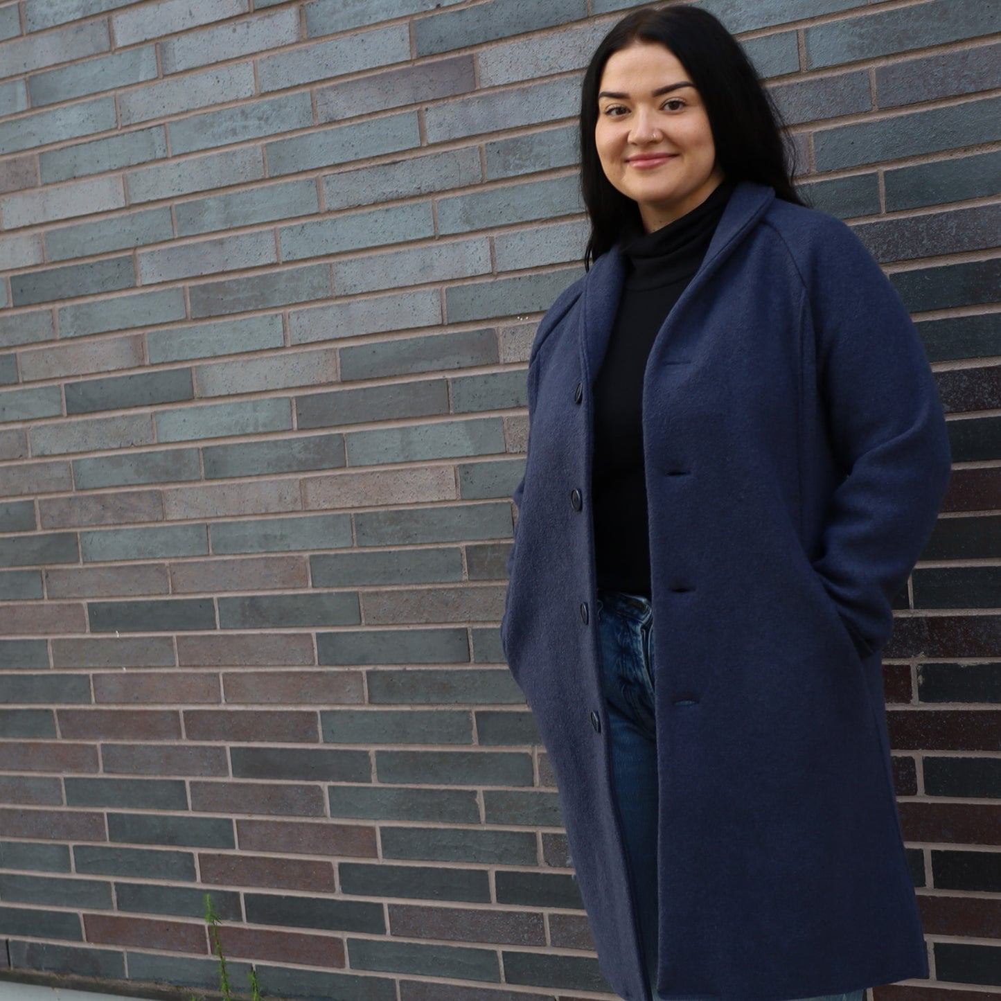 Disana Women's Boiled Wool Coat