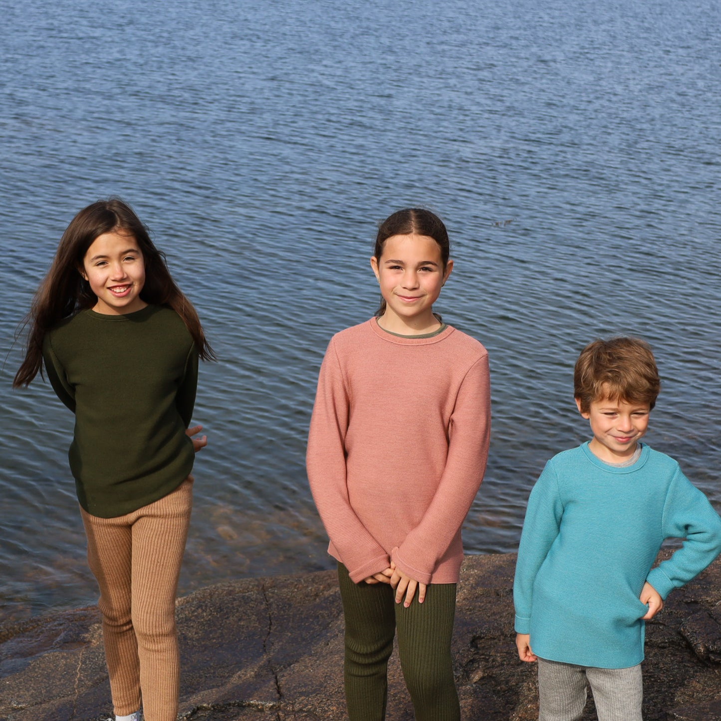 Disana Child Sweater, Left Knit, Wool Knit