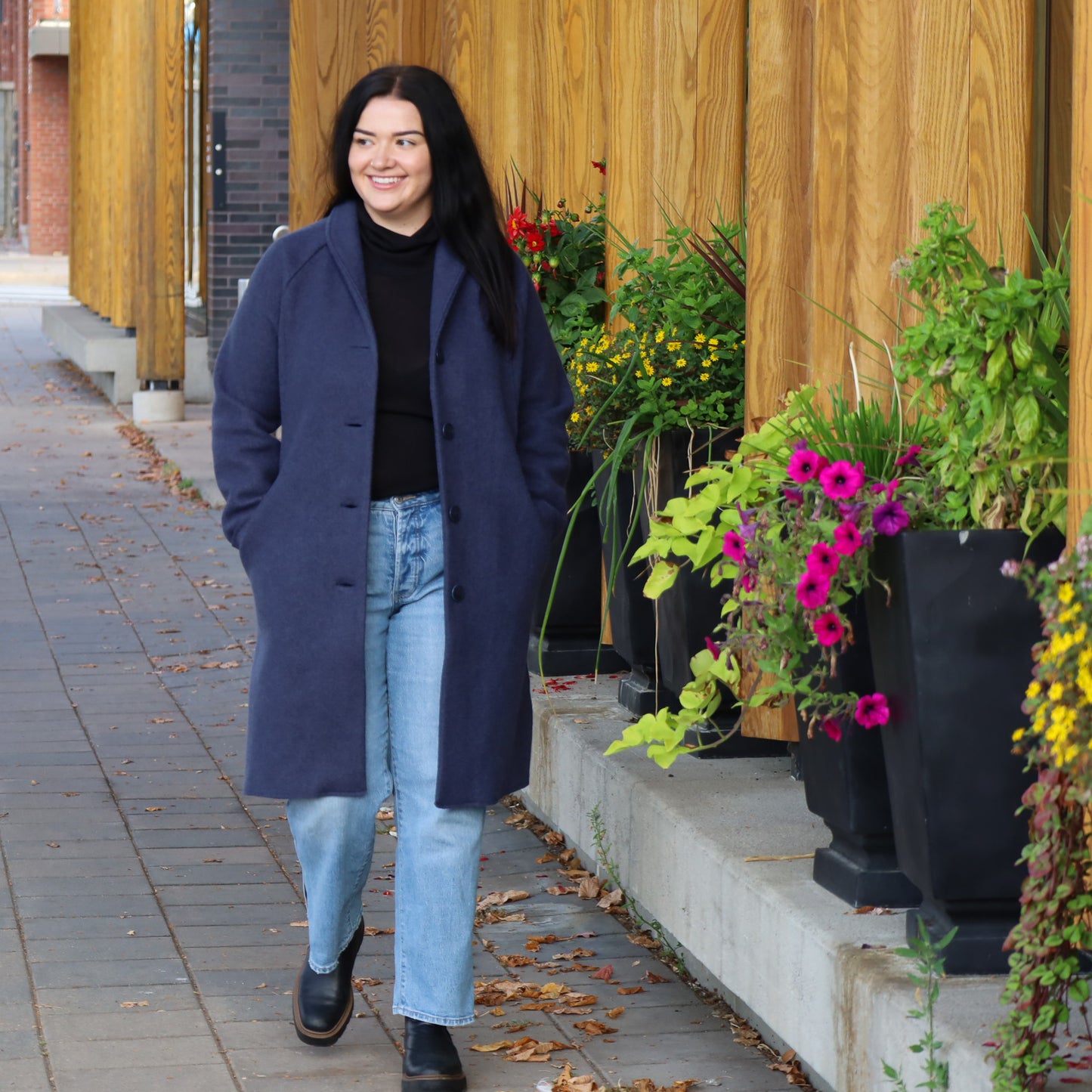 Manteau en laine bouillie pour femme Disana : PRÉCOMMANDE
