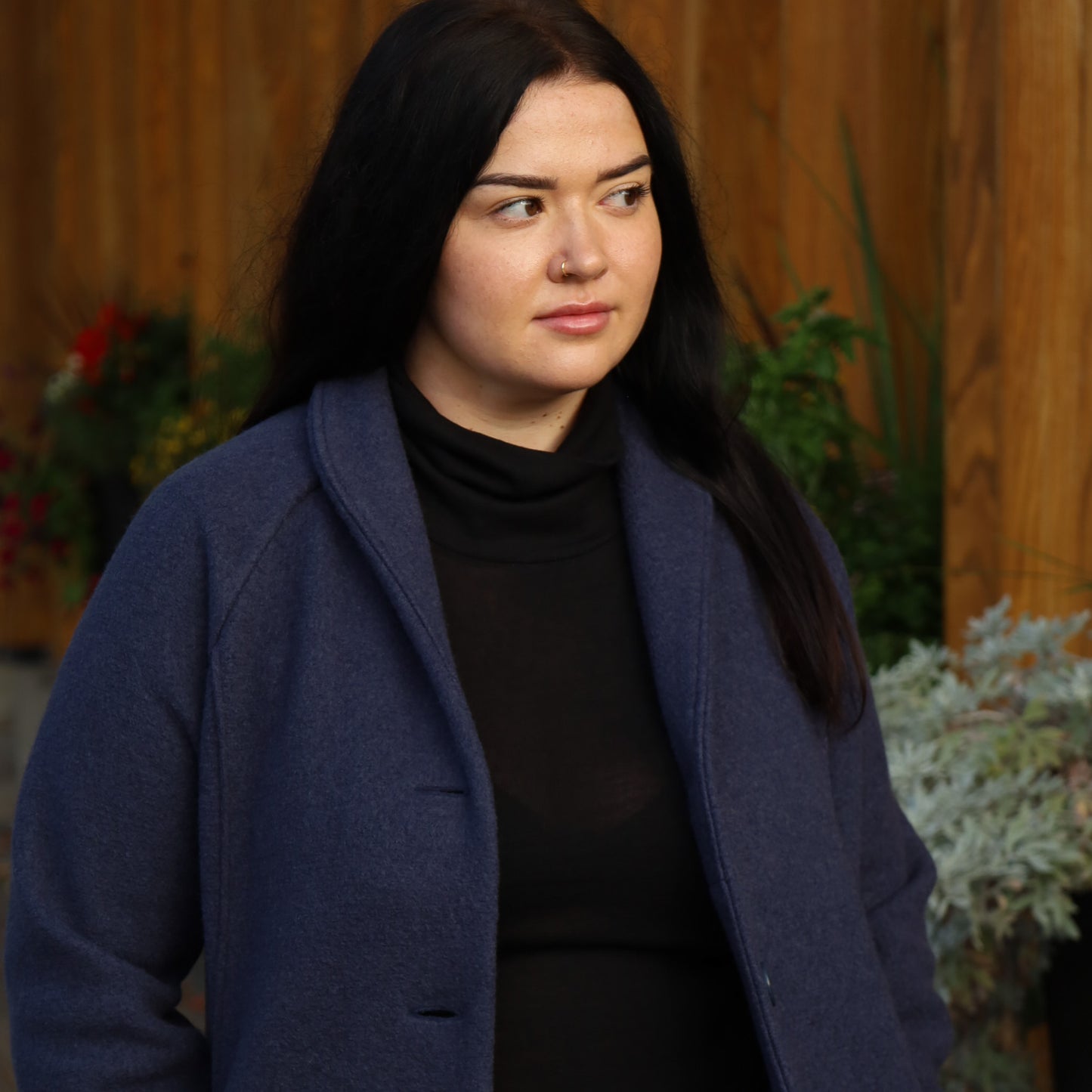 Disana Women's Boiled Wool Coat