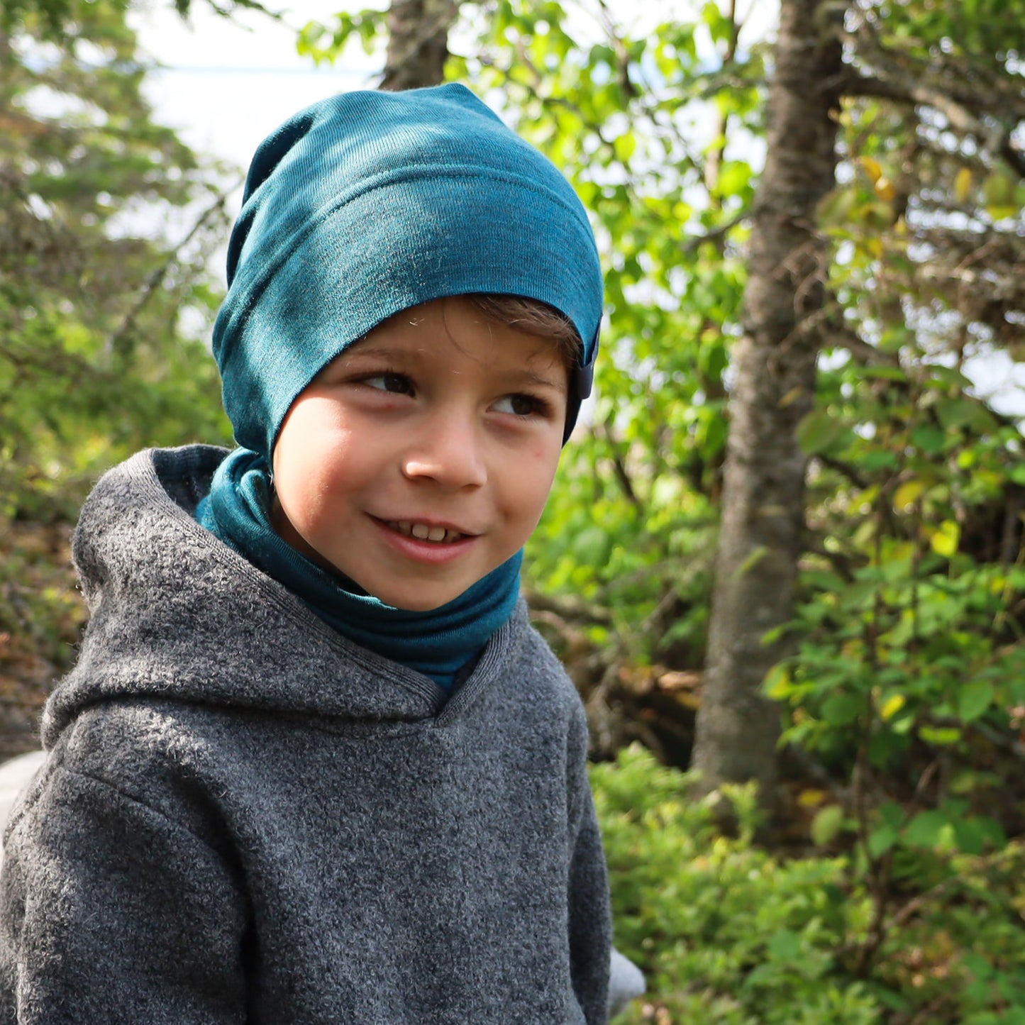 Pickapooh Child Strunzel Neck Buff /Head Band, Wool/Silk