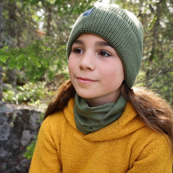 Pickapooh Child Strunzel Neck Buff /Head Band, Wool/Silk