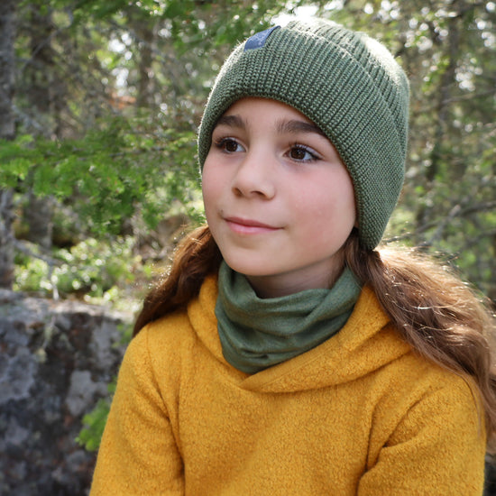 Pickapooh Baby/Toddler/Child/Unisex Ben Beanie Hat, Knit Merino Wool/Silk