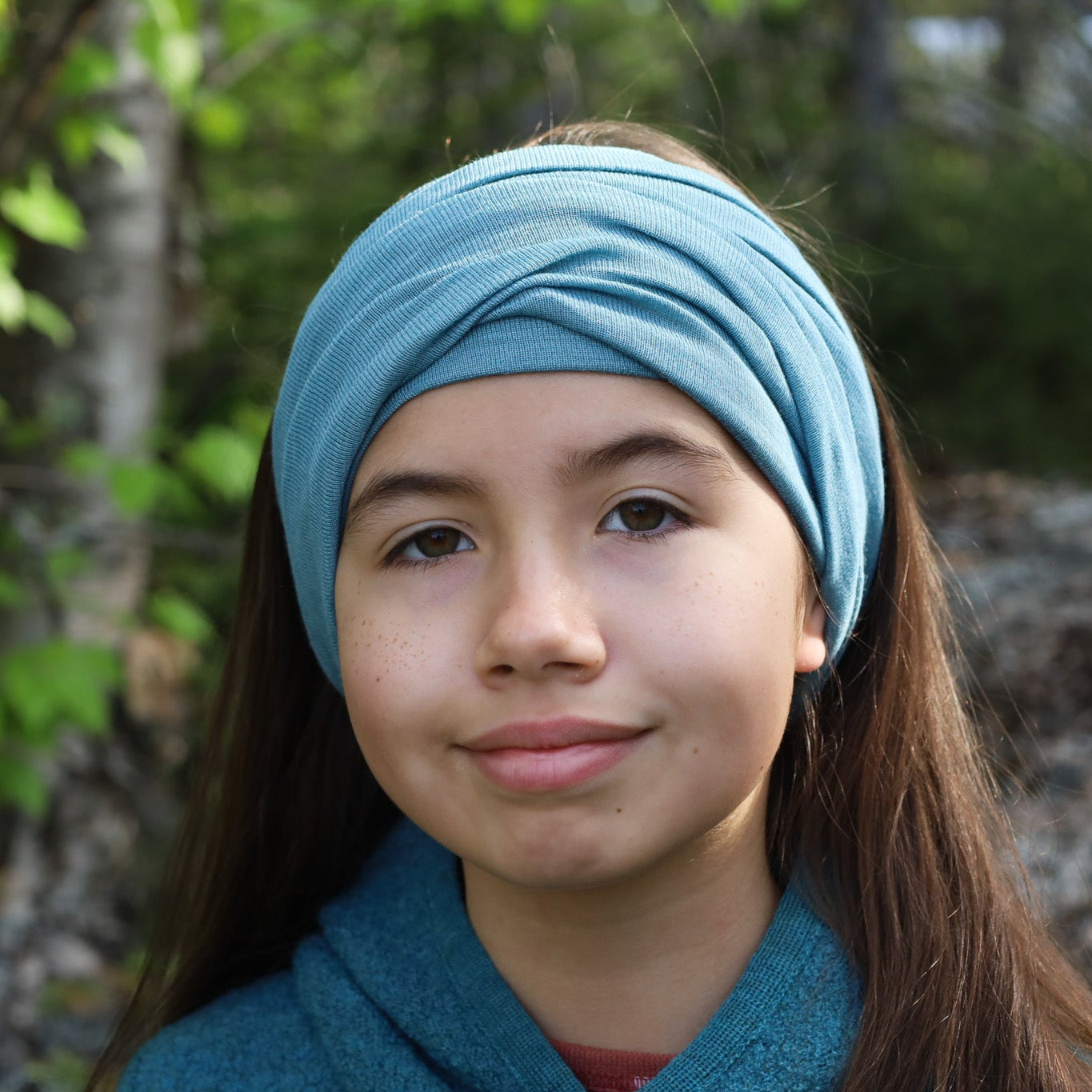 Pickapooh Child Strunzel Neck Buff /Head Band, Wool/Silk