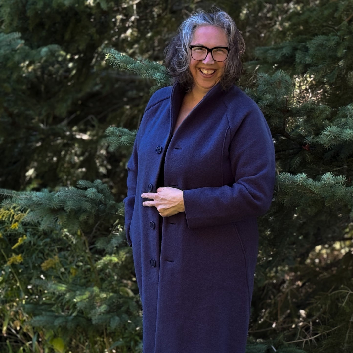 Disana Women's Boiled Wool Coat