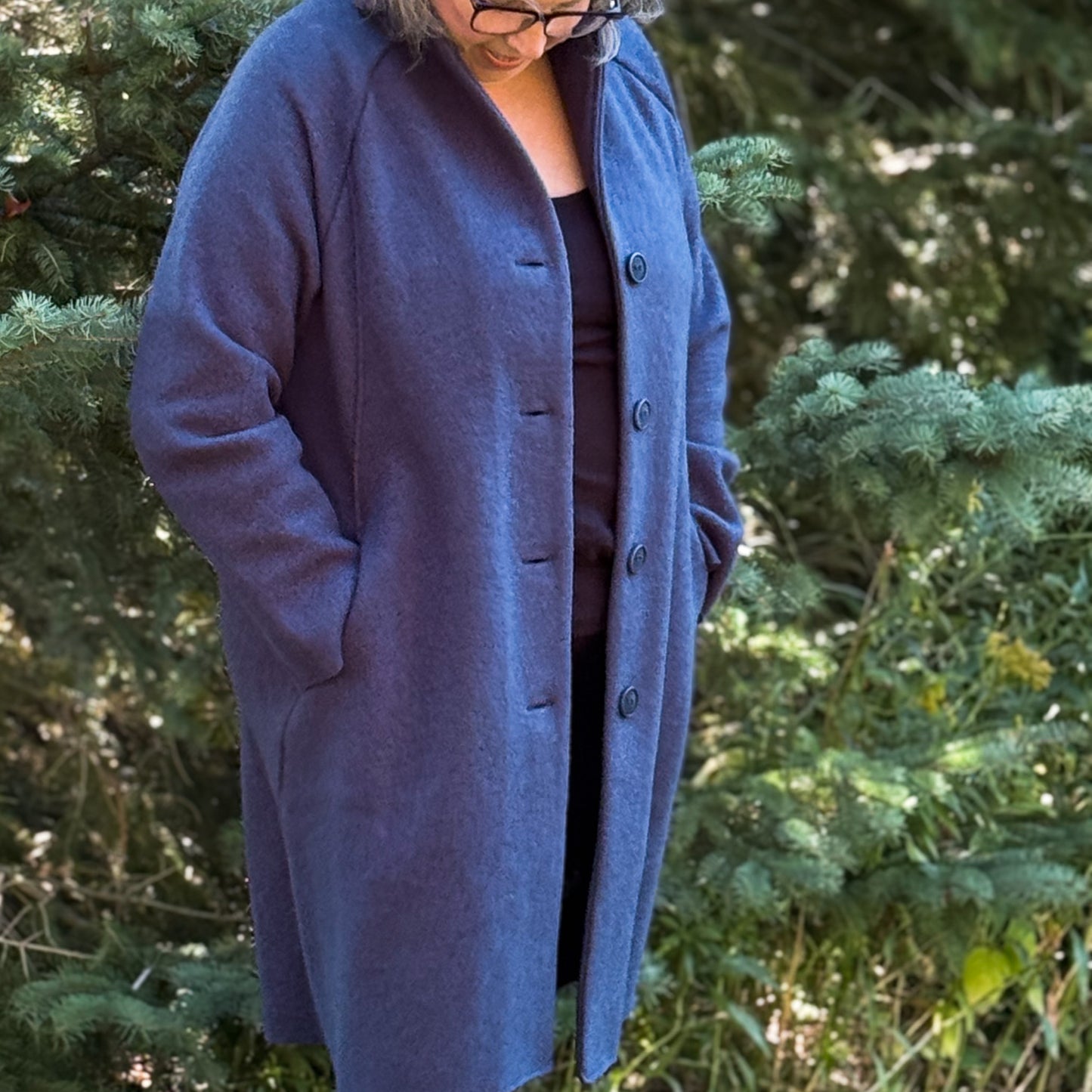 Disana Women's Boiled Wool Coat