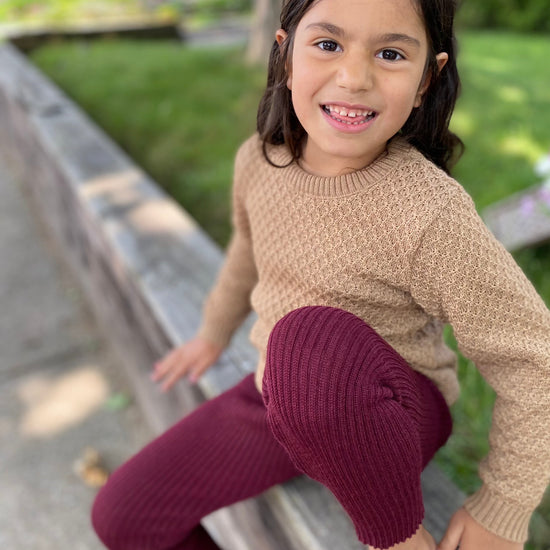 Disana Child Legging Wool Knit Warmth and Weather