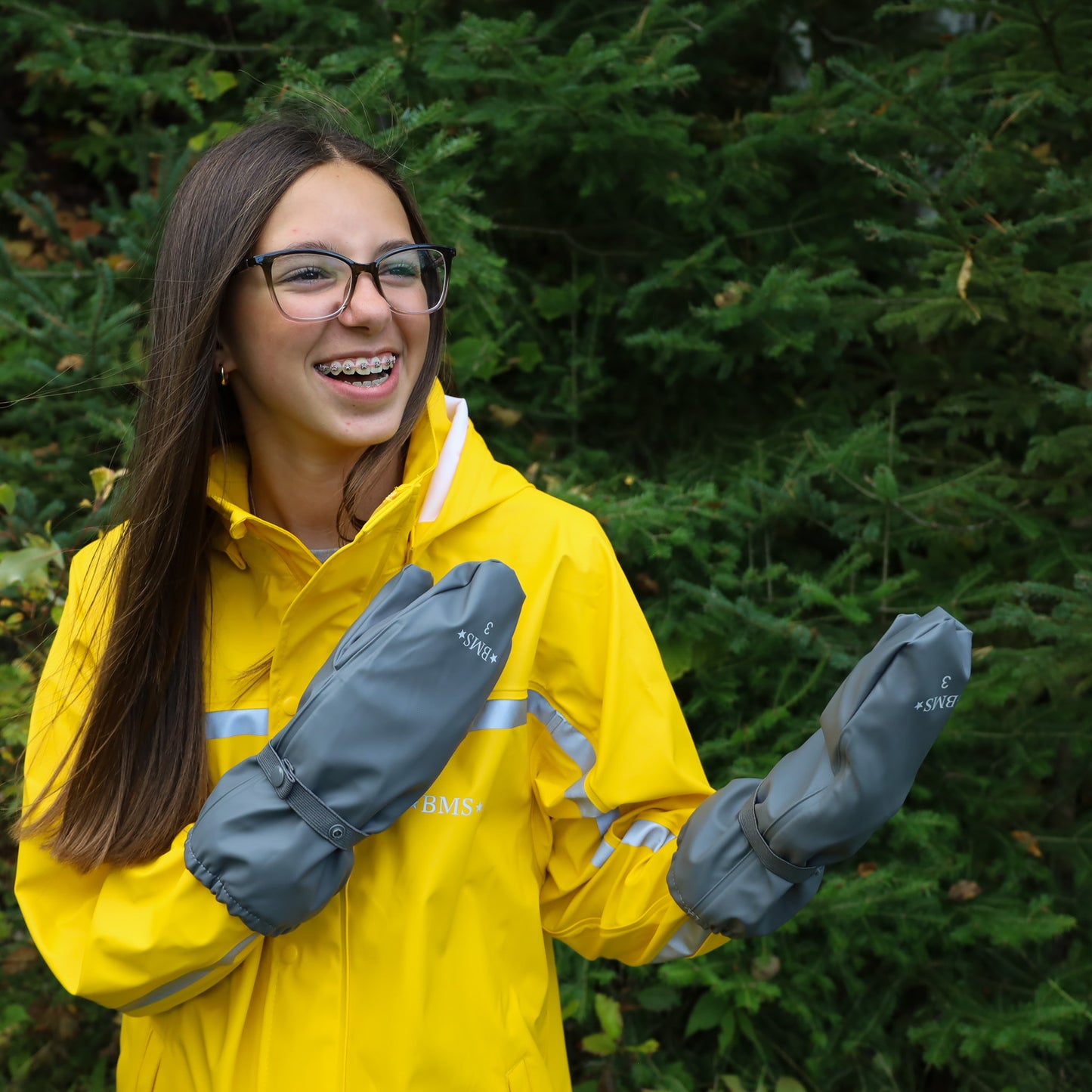 BMS Child Waterproof Rain Mitts, Unlined