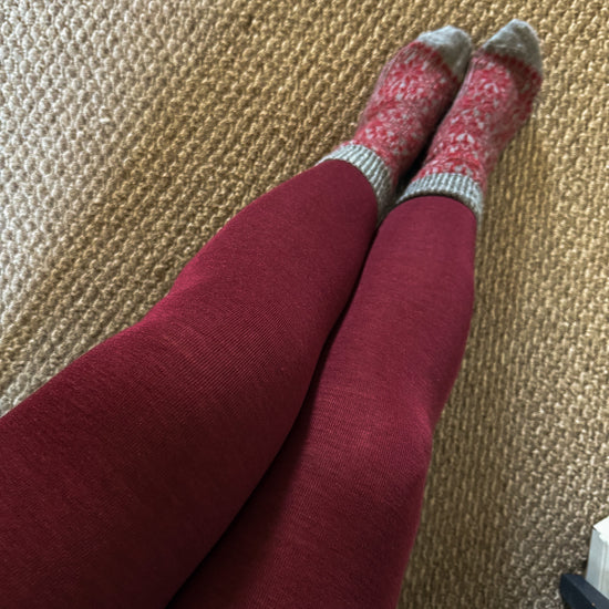 Hocosa Men Longjohn avec braguette, Laine/Soie