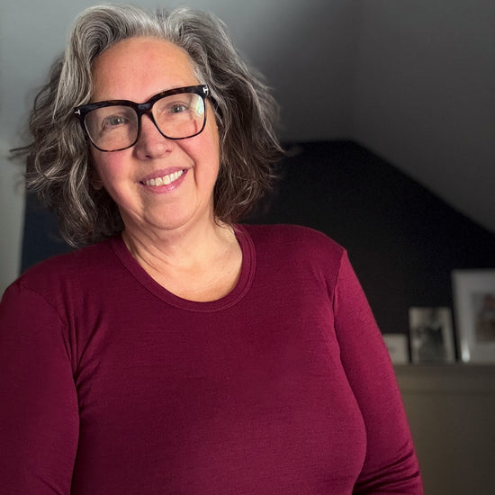 Hocosa Chemise à manches longues unisexe, laine/soie