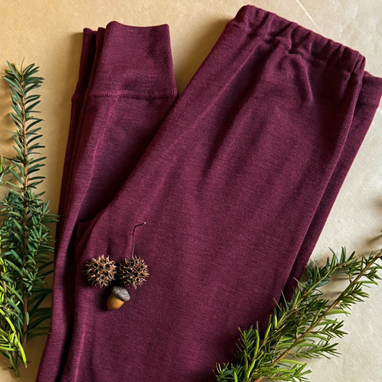 Hocosa Men Longjohn avec braguette, Laine/Soie