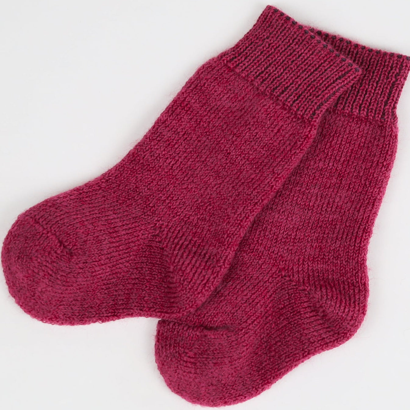 Hirsch Natur Organic Thick Knitted Wool Baby Leg Warmers