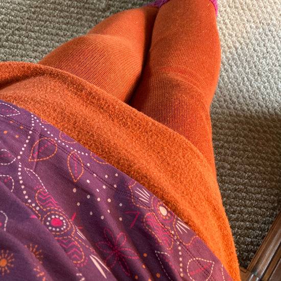 Jupe en laine bouillie pour femme Engel : PRÉCOMMANDE